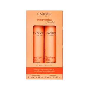 Cadiveu Essentials Bye Bye Frizz Cleansing Kit Shampoo and Conditioner 250ml