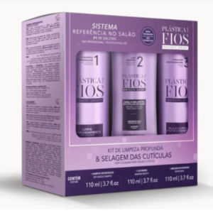 Plastic Hair Kit Anti-Residue Shampoo + Maximum Smooth + Restorative Mask 3X110Ml