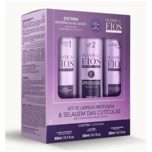 Plastic Hair Kit Anti-Residue Shampoo + Maximum Smooth + Restorative Mask 3X300Ml