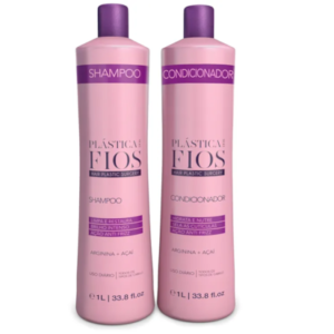 Plastic Wire Washing Kit - Shampoo 1L + Conditioner 1L 1L