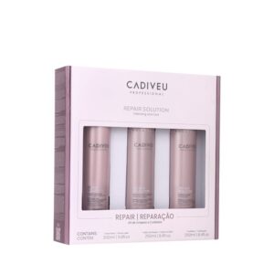 Cadiveu Professional Homecare Kit Repair Solution Protein + Shampoo + Conditioner