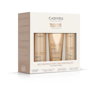 Cadiveu Professional Blonde Reconstructor 3-Step Homecare Kit